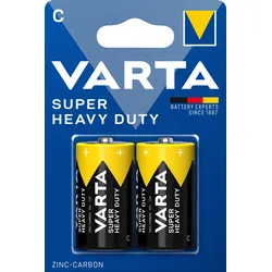 Varta Batterie Zink-Kohle, Baby, C, R14, 1.5V 2er Pack