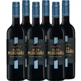 Freixenet Glüh Mederaño Rot Alkoholfrei (6x0,75 l) – Fruchtig-würziger Glühwein durchzogen von einem Hauch Zimt | Heißgetränk für Weihnachten & Advent | Ideal für Feuerzangenbowle & Wintermärkte