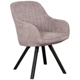 bene living Esszimmerstuhl Matera Mouse Grey Drehbar