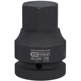 KS Tools Kraft-Bit-Stecknuss Innensechskant 36 mm