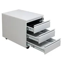 Gürkan Rollcontainer 79 x 46 x 62 cm grau