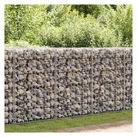 vidaXL Gabionenwand 300 × 50 × 100 cm