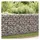 vidaXL Gabionenwand 300 × 50 × 100 cm