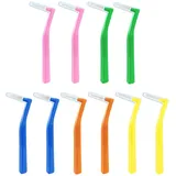 10 Stück Interdentalbürsten In Verschiedenen Farben Interdentalbürsten Mit Me...