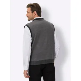 Sieh an! Strickweste in anthrazit-meliert | Gr.: 58