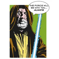 KOMAR Wandbild Star Wars Obi Wan 30 x 40 cm