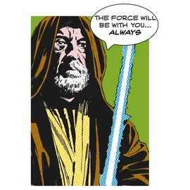KOMAR Wandbild Star Wars Obi Wan 30 x 40 cm