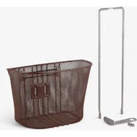 Fahrradkorb Elops 520 XS vorne 8 Liter braun