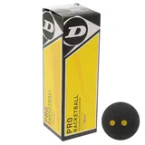 Dunlop Pro Squashball Squash Sport Racquetball Zubehör - schwarz - schwarz, Einheitsgröße