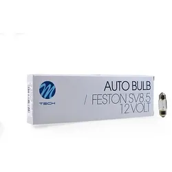 Glühlampe M-TECH C10W 31mm 10W T11x31 SV8.5 12V