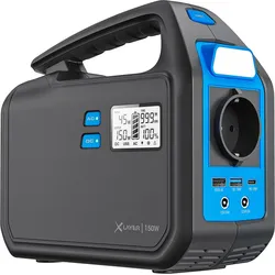 XLayer Mobile Powerstation 150W Black/Blue 42.000 mAh / 155 Wh EINHEITSGRÖSSE