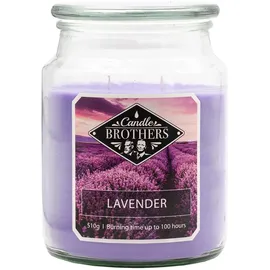 Candle BROTHERS Lavender 510 g weiß