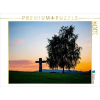 Calvendo Kreuz im Sonnenuntergang Puzzle
