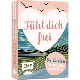 EMF Edition Michael Fischer Kartenbox Fühl dich frei - 64 Karten für mehr Ruhe & Balance
