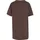 Def Mini Kleid Shirtkleid Braun S
