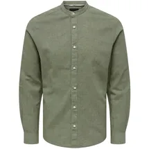 Only & Sons Langarmhemd Caiden (1-tlg) grün L