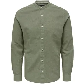Only & Sons Langarmhemd Caiden (1-tlg) grün L