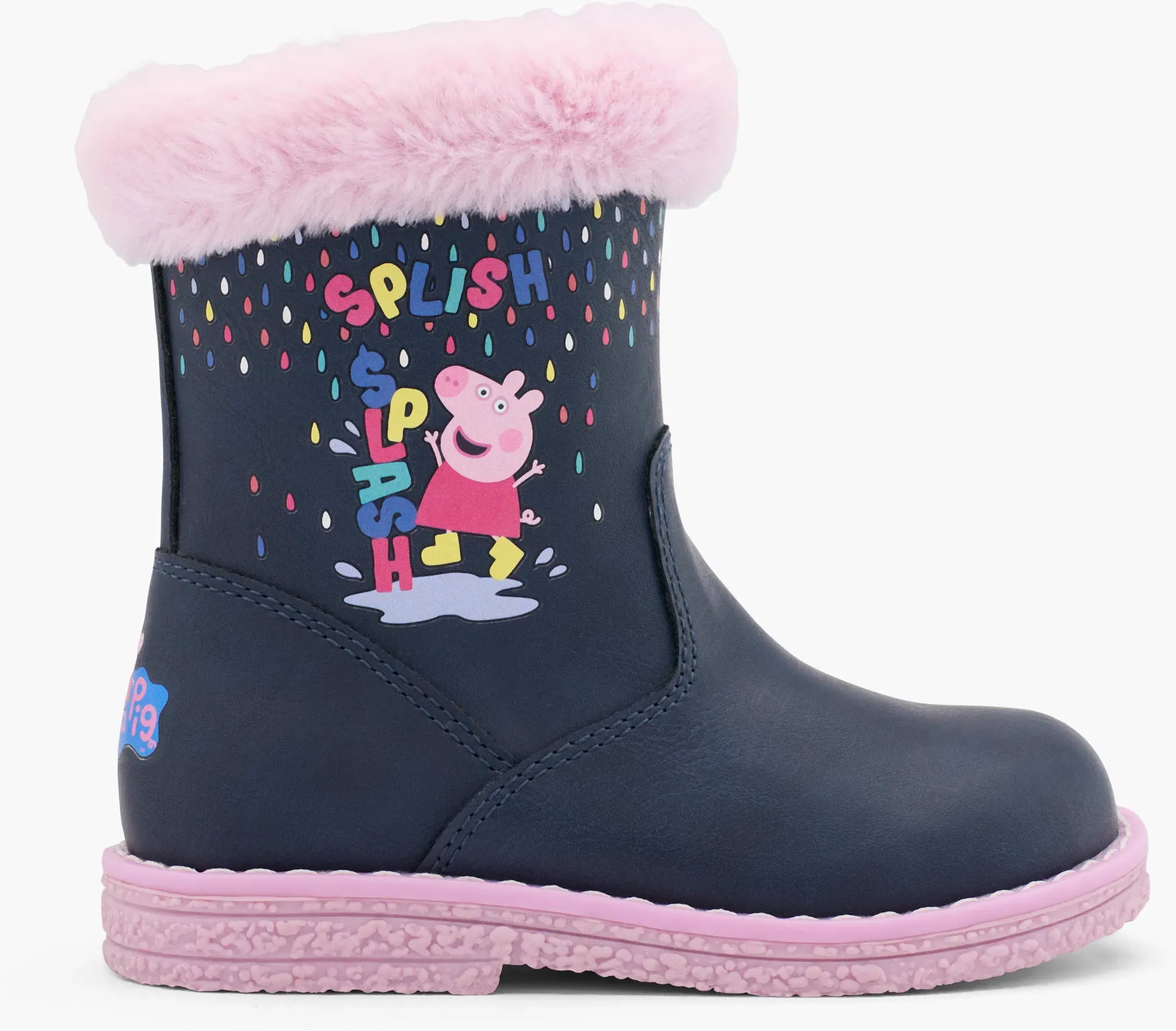 Peppa Pig  Winterboots Blau, Kinder, Größe: 21, Material: PU/Textil - Peppa Pig  Winterboots Blau, Kinder, Größe: 21, Material: PU/Textil - woman - Blau