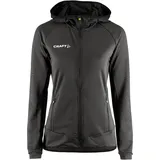 Craft Extend Kapuzen-Trainingsjacke Damen 995000 asphalt M