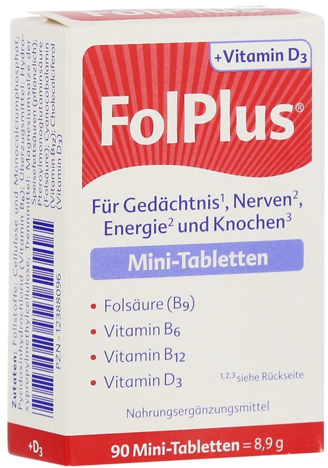 Folplus+d3 Tabletten 90 Stück