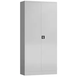 Classix Metallschrank X-530340 lichtgrau 92,0 x 42,0 x 194,5 cm, aufgebaut, 1 St.