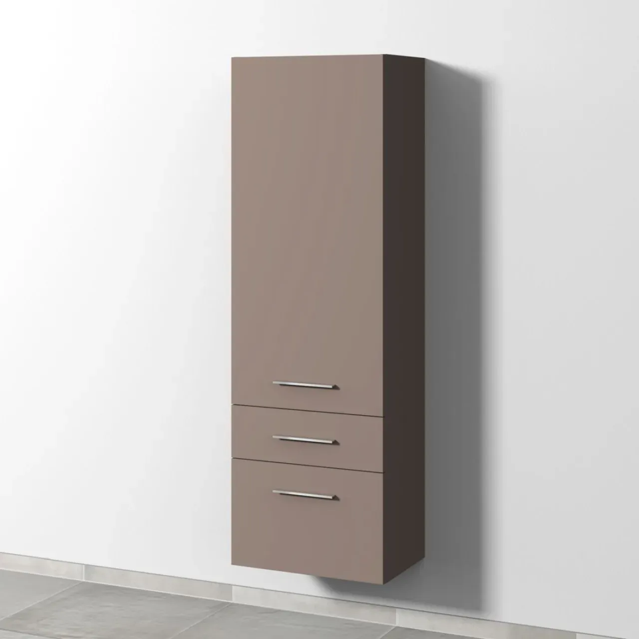 Sanipa Hochschrank Anschlag rechts 2morrow (G3274R) 1615x525x350 Taupe-Matt, G32741TR G32741TR
