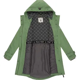 Peak Time Regenjacken Damen Grün 5XL