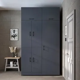 roomartstore.de Waschmaschinenschrank DORA 130 x 230 x 74 cm Beige