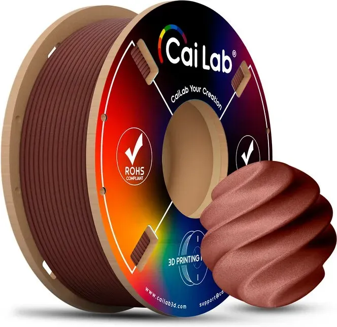 CAILAB 3D-Drucker Filament PETG Carbonfaser - Weinrot