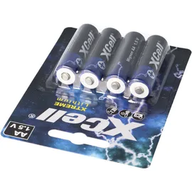 XCell Xtreme Lithium Batterie AAA 4 St.