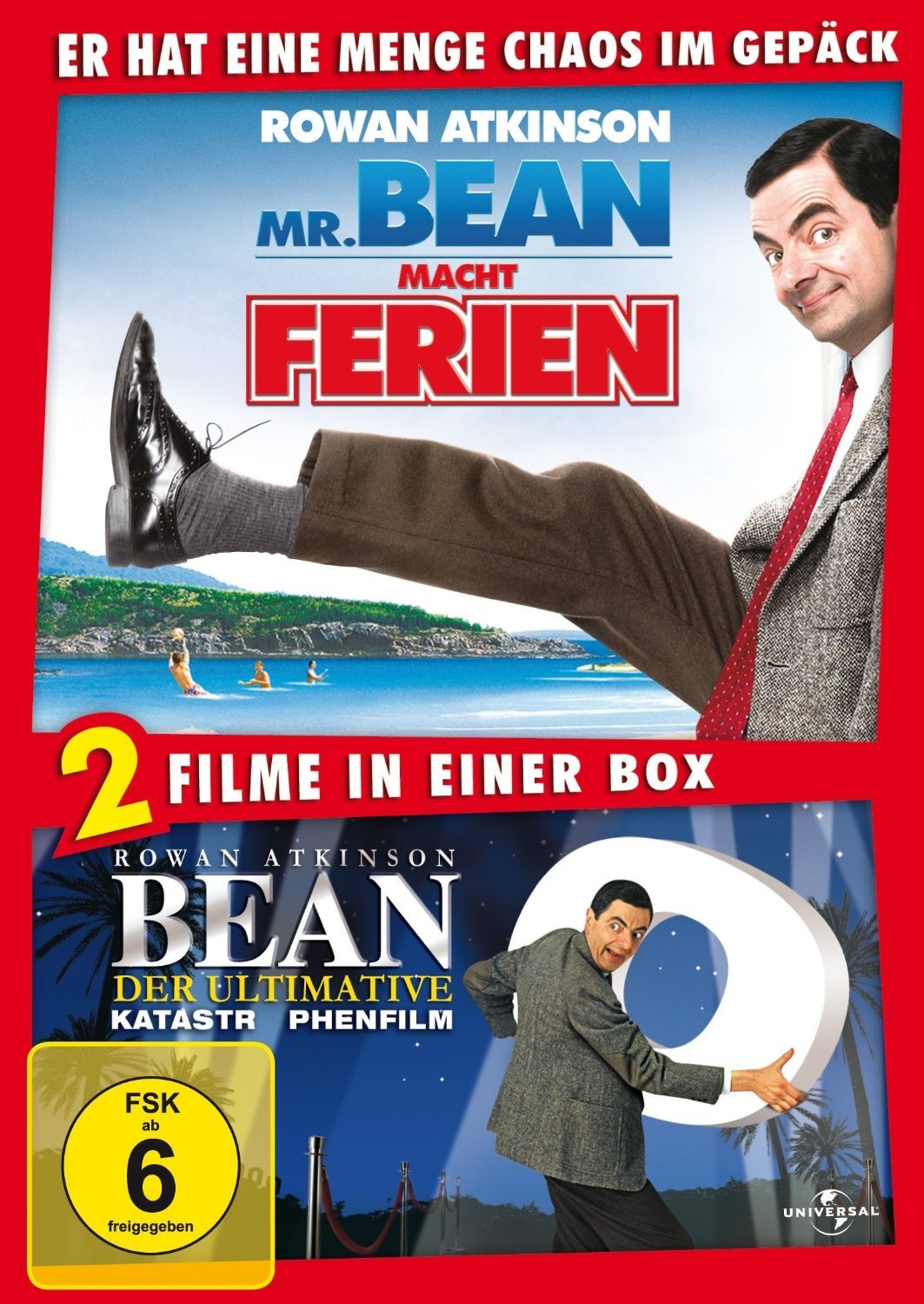 Mr. Bean Macht Ferien / Bean - Der Ultimative Katastrophenfilm (DVD)