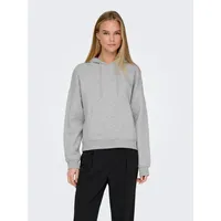 Only Kapuzensweatshirt Light Grey Melange XS
