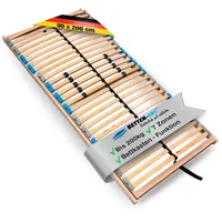 Betten-ABC MaDeRa 7-Zonen-Lattenrost mit Bettkastenfunktion 90 x 200 cm