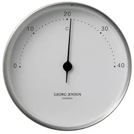 Georg Jensen Koppel Thermometer 10cm stahl-weiß