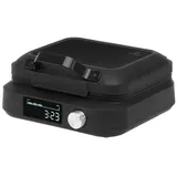 Adler Ad 3087 Led 2200w Waffeleisen - Black / Silver