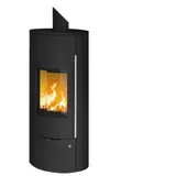 Olsberg Kaminofen Tolima Aqua II Compact 10 kW Ofen wasserführend Stahl-Schwarz