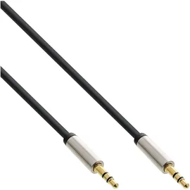 InLine Slim Audio Kabel 3,5mm Klinke / 3,5mm Klinke 5,0m (99215)