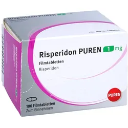 Risperidon Puren 1 mg Filmtabletten 100 St