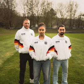 Home Deluxe Deutschland Jacke 2026 Weiß Unisex Gr. S