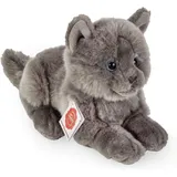 Teddy-Hermann Teddy Hermann Kartäuser Katze liegend 20 cm