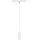 Trio Marley 2-flg. 6 cm rund weiß matt