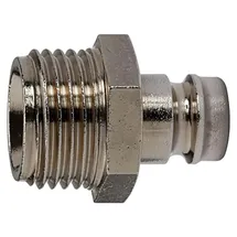 Riegler Temperier-Einstecknippel DN 6 mit Außengewinde M10x1
