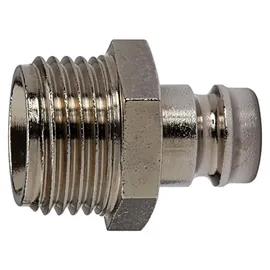 Riegler Temperier-Einstecknippel DN 6 mit Außengewinde M10x1