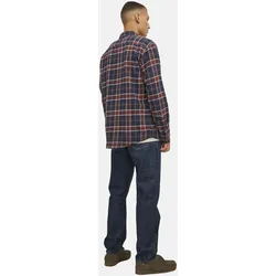 Jack & Jones Hemd Willy Langarmhemd mit Knopfleiste Slim Fit