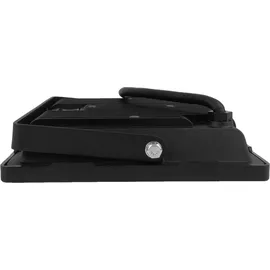 Gtv Außenstrahler Aluminium, Glas 50 W 4000 lm wetterfest IP65 schwarz