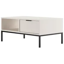 raumhirsch furniture Couchtisch Austin Schwarz Holzwerkstoff 60 x 45 x 100 cm
