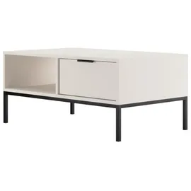 raumhirsch furniture Couchtisch Austin Schwarz Holzwerkstoff 60 x 45 x 100 cm