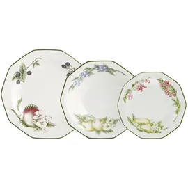 QUEEN'S Victorian Orchard Keramikgeschirr 12-tlg. für 4 Personen