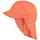 mit Nackenschutz leuchtorange 51 cm