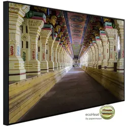 papermoon Infrarotheizung »EcoHeat - Ramanathaswamy Tempel«, Matt-Effekt - bunt
